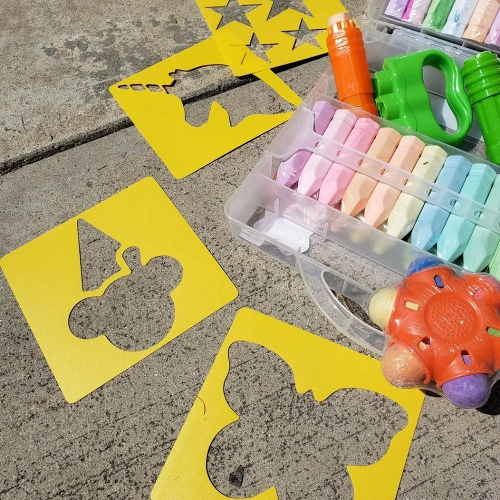 NEW 80 Piece Sidewalk Chalk Toddler Arts  Crafts Art Easter Basket Gift